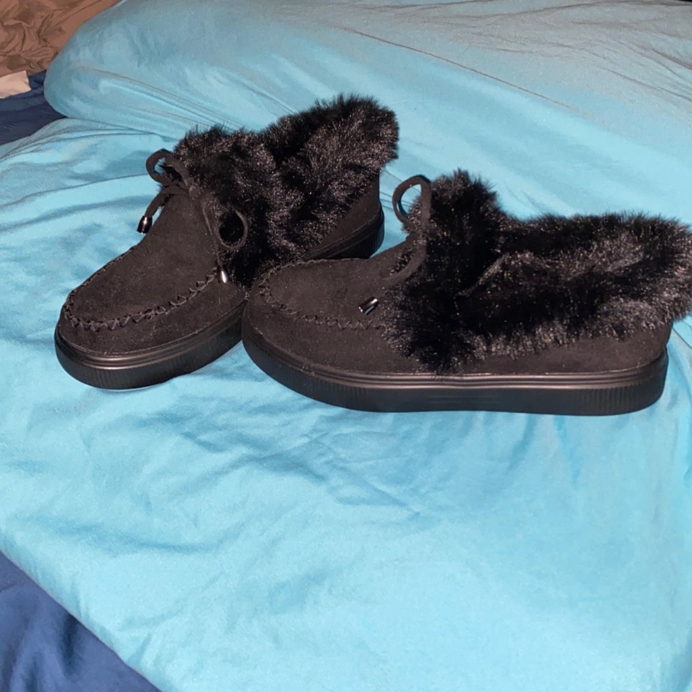 Fuzzy Shoes